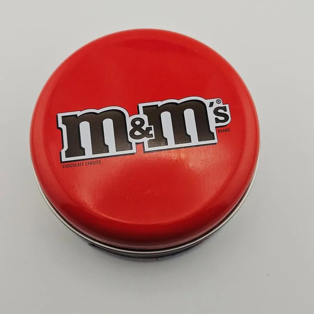 M&M Red Guy Character Watch 2008 Retro Kidcore Collectible Candy Lover In Tin